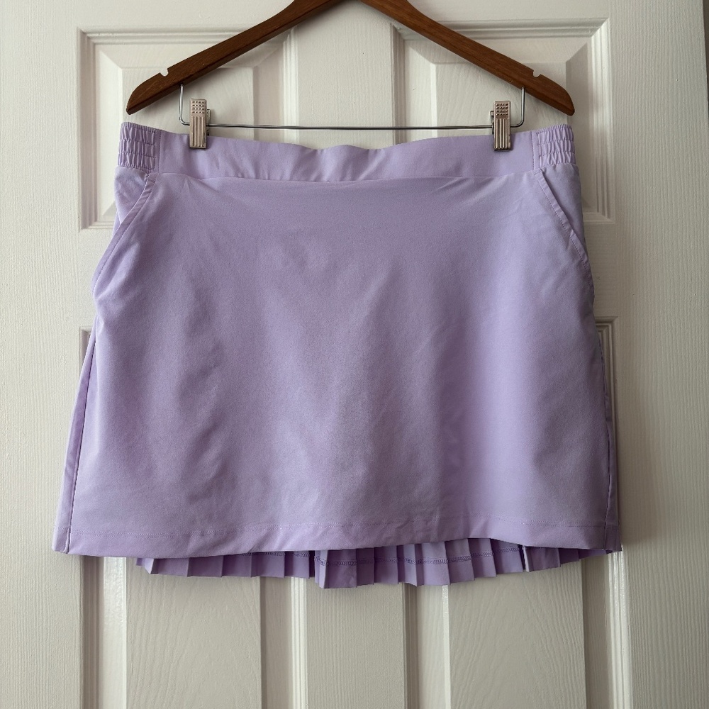 CALIA 16" ACE Skort - Lilac Size XL - Picture 3 of 11